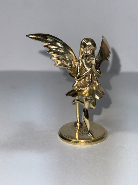 Fairy Code No.1, one of a kind brass fairy objet, handcrafted by Sooz Artifact in Seoul