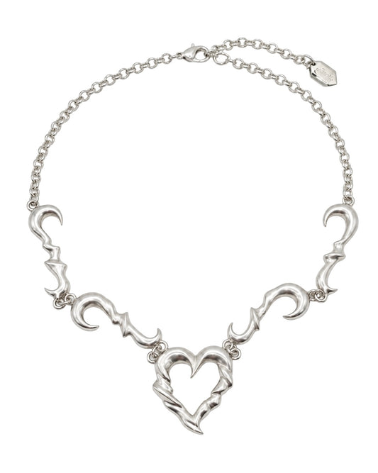 Artemis 901, sterling silver belly chain necklace, handcrafted by Sooz Artifact in Seoul